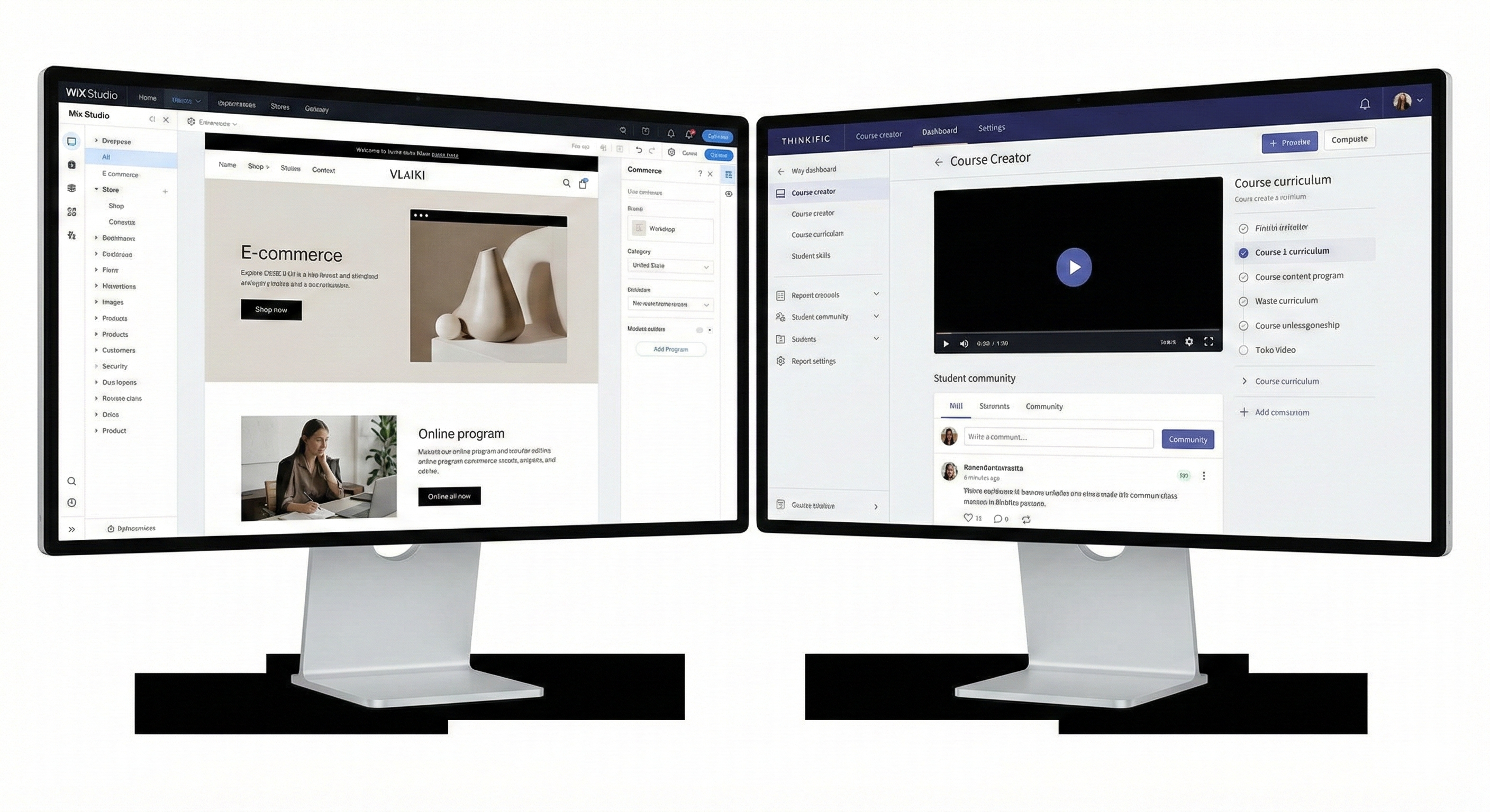 ファンマーケティングはWixStudioとThinkificがおすすめ