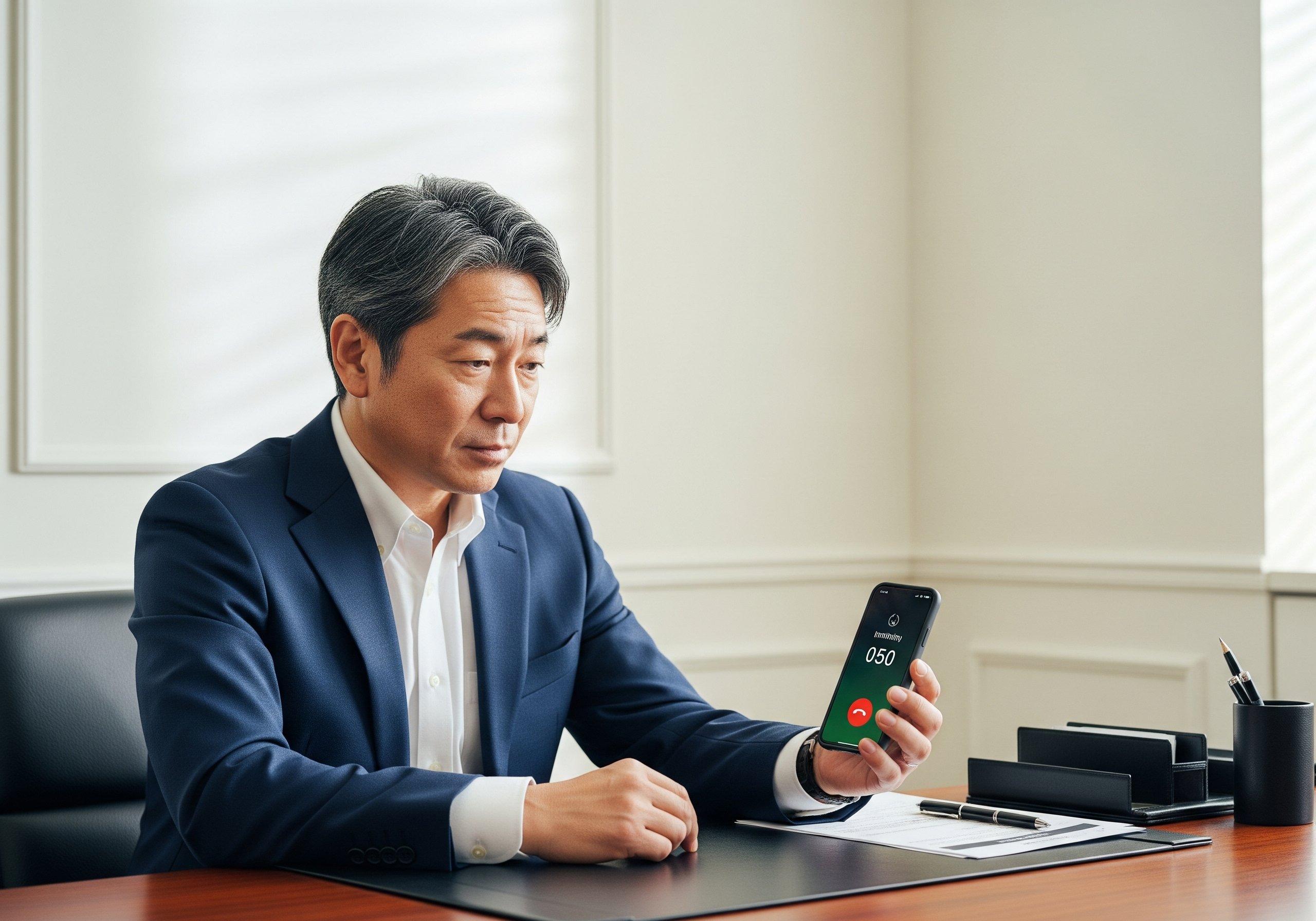 「また050か…」その電話が会社の未来を左右する