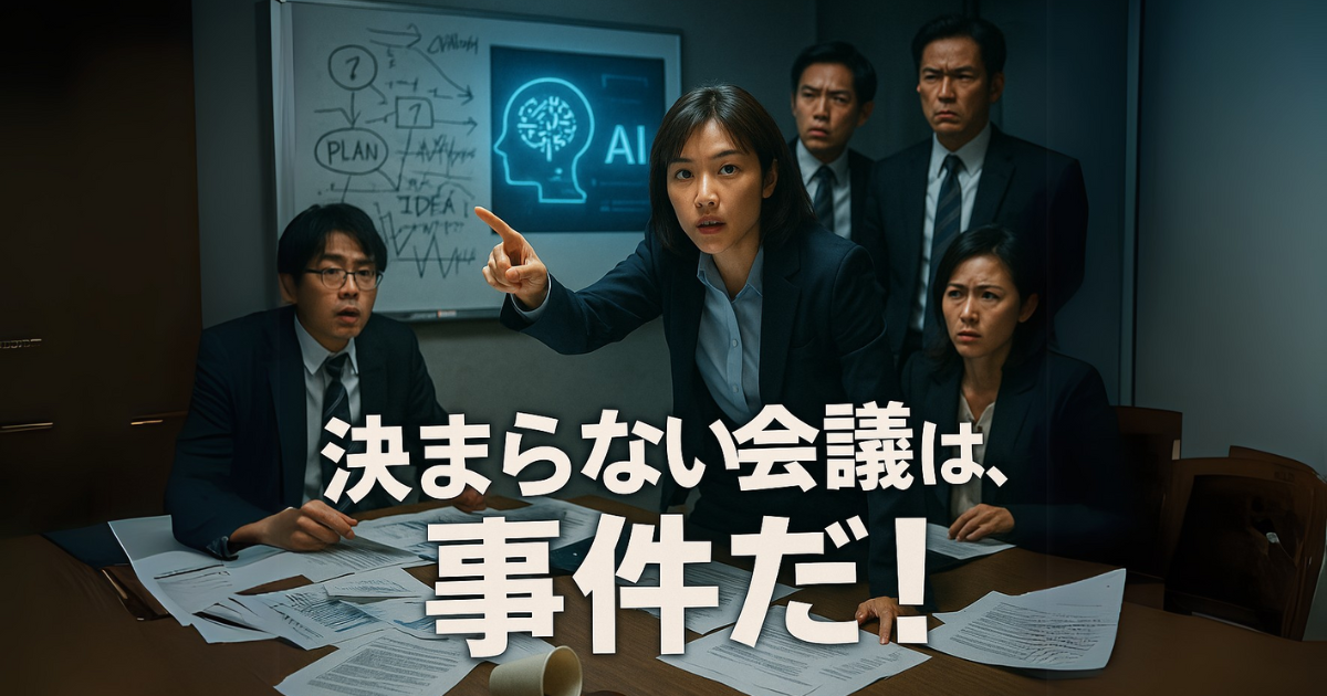 会議が「決まる」に変わる！私の失敗から学ぶ、照屋社長の極意とAIでファシリテーションをレベルアップ