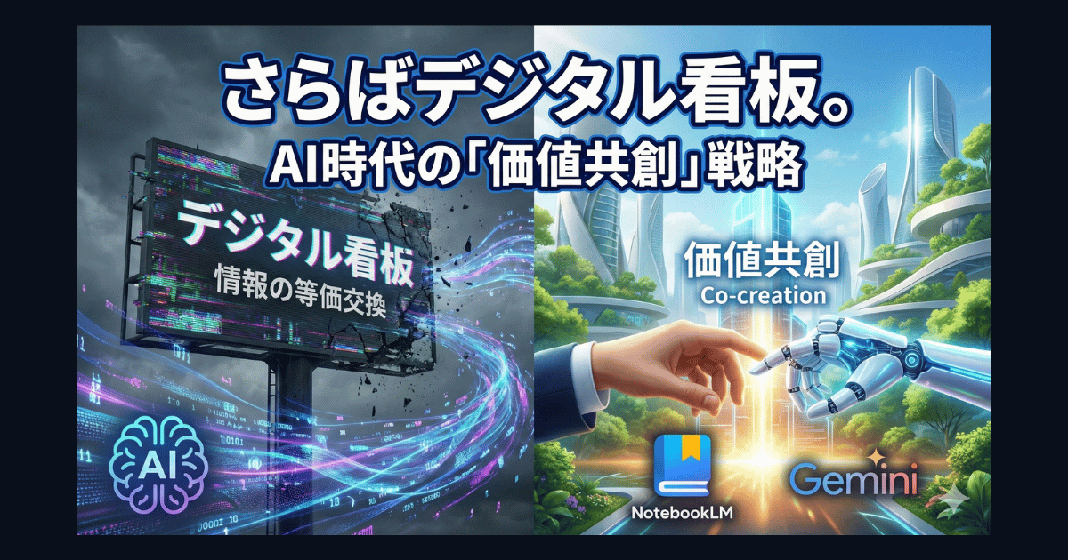 BtoB企業が目指すべき「価値共創」という生存戦略